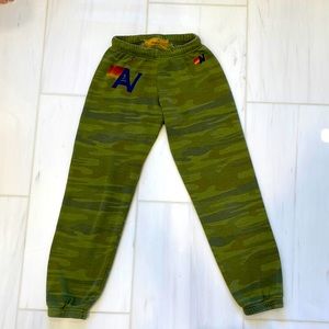 Aviator Nation RARE Camo logo sweatpants